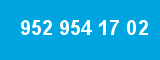 952 954 17 02 952 954 17 02